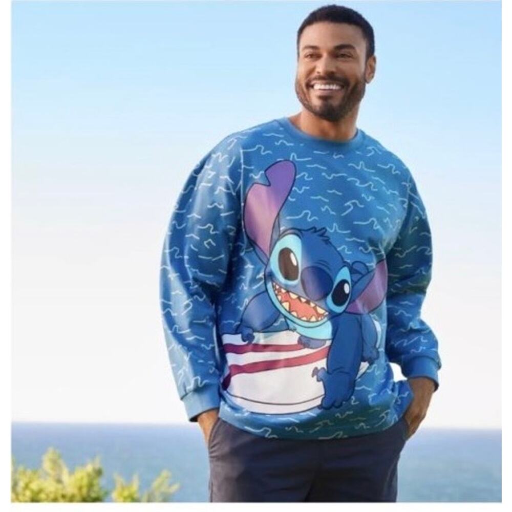 Disney Celebration Crew - Stitch "Disneyland Resort" Jersey Pullover